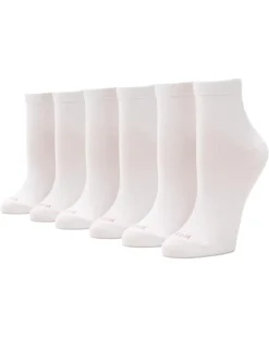 HUE Cotton Body Socks Shorty 6-Pack