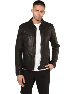 AllSaints Lark Leather Jacket