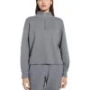 Eberjey Luxe Sweats Zip Pullover