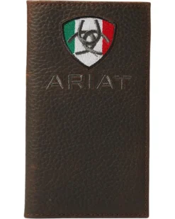 Ariat Rodeo Wallet Mexican Flag Logo