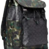COACH League Flap Backpack In Signature With Camo Print Leather